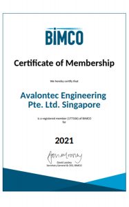 BIMCO-certificate